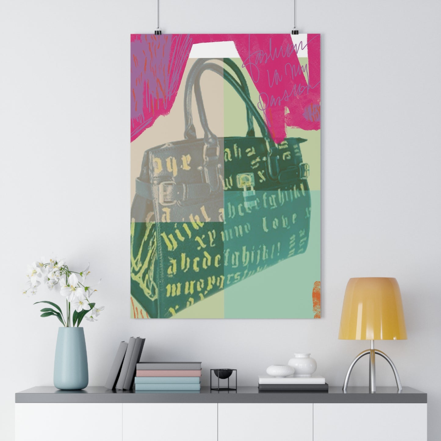 Giclée Art Print - The Vintage Modern Handbag