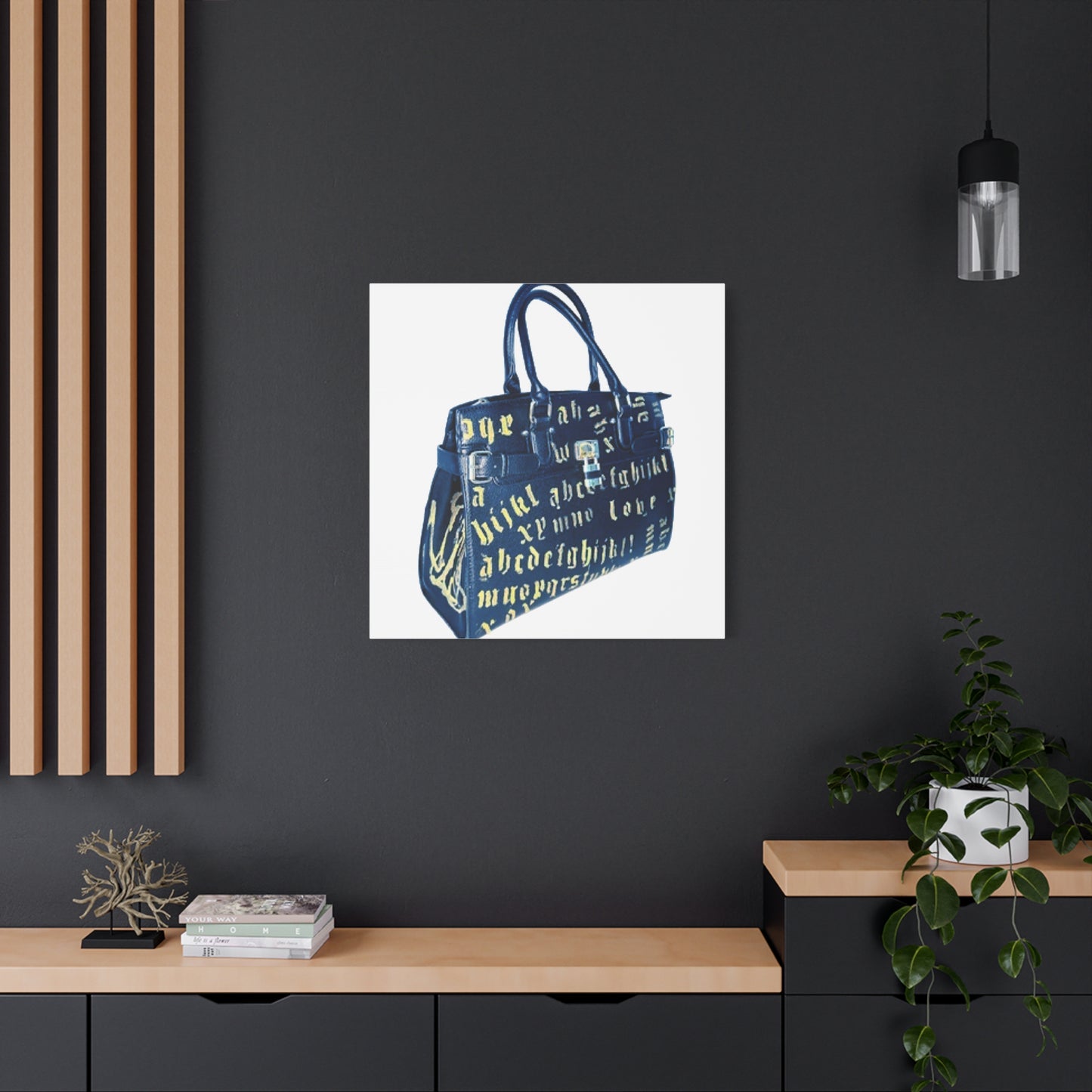 The Modern English Handbag Wall Art