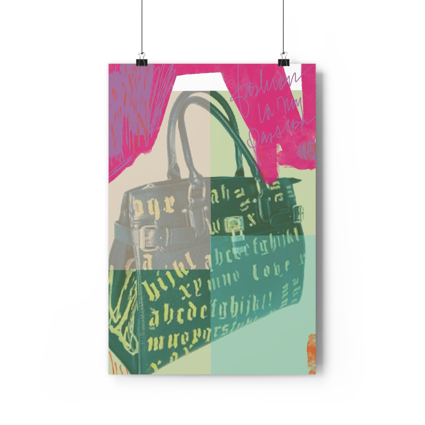 Giclée Art Print - The Vintage Modern Handbag