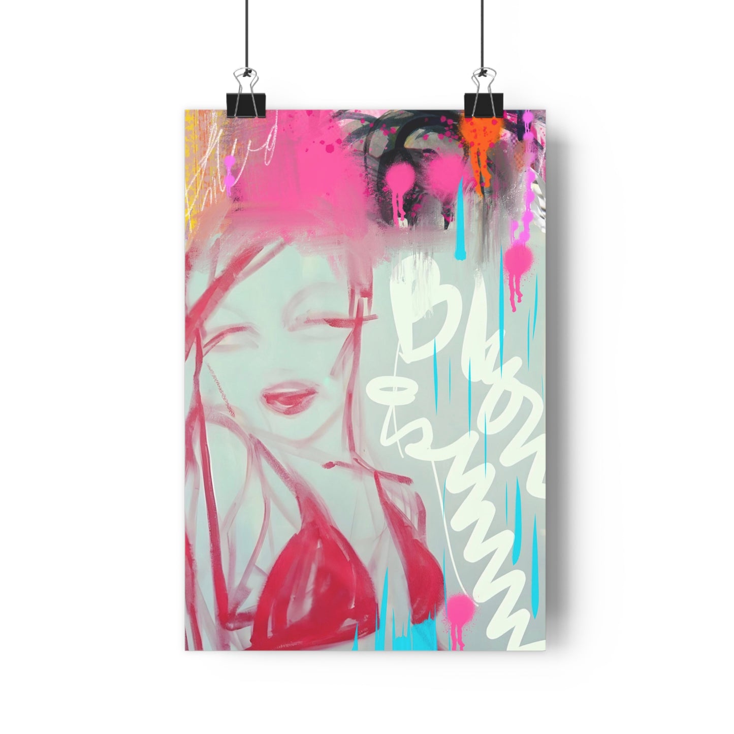 Vibrant Giclée Art Print - Abstract Colorful Wall Decor