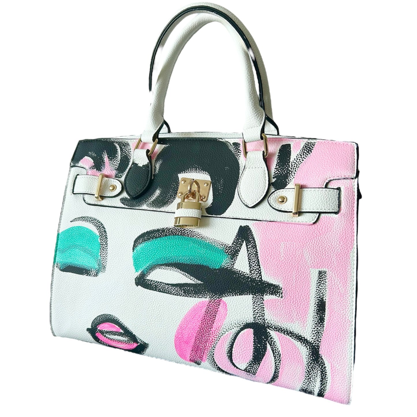 One-of-a-Kind Hand-Painted Handbag – The Muse | Wearable Art Bag