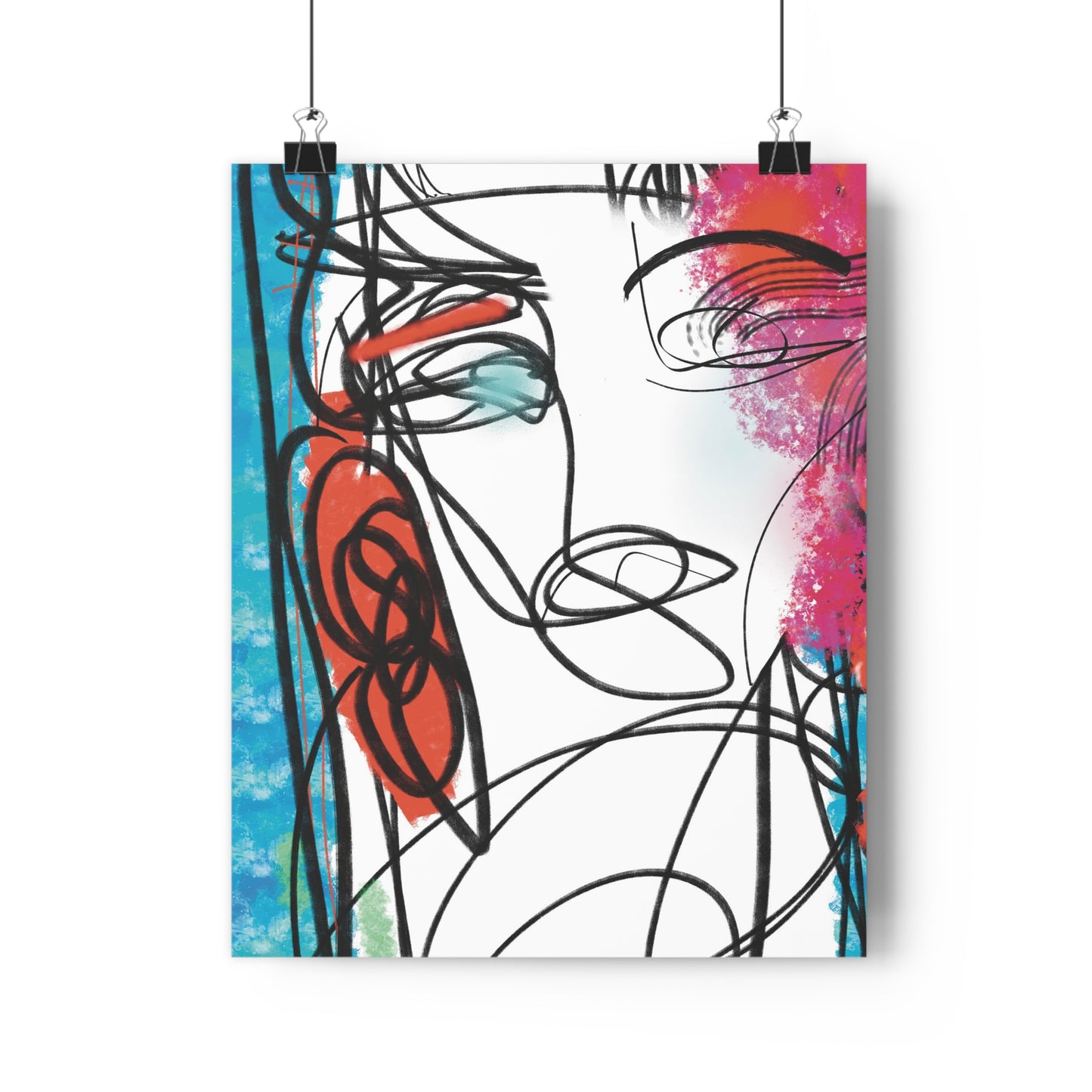Giclée Art Print - Abstract Lady