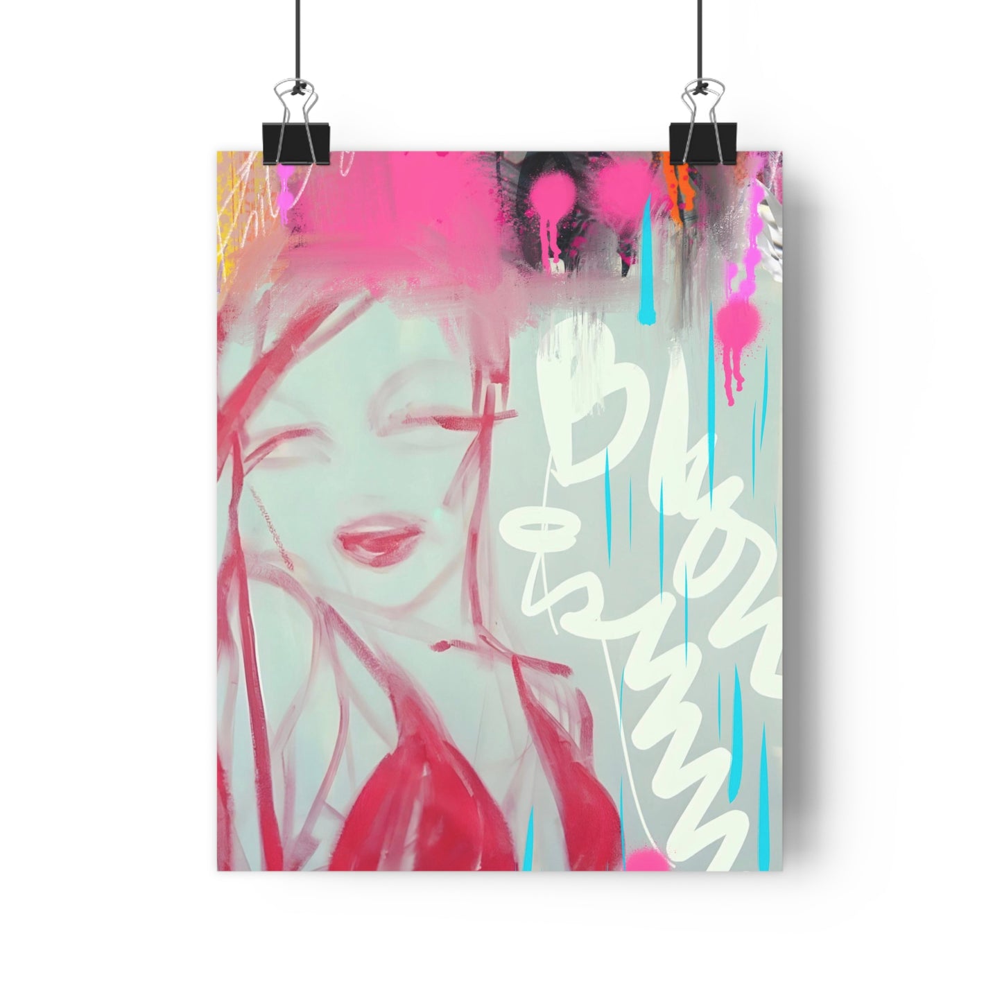 Vibrant Giclée Art Print - Abstract Colorful Wall Decor
