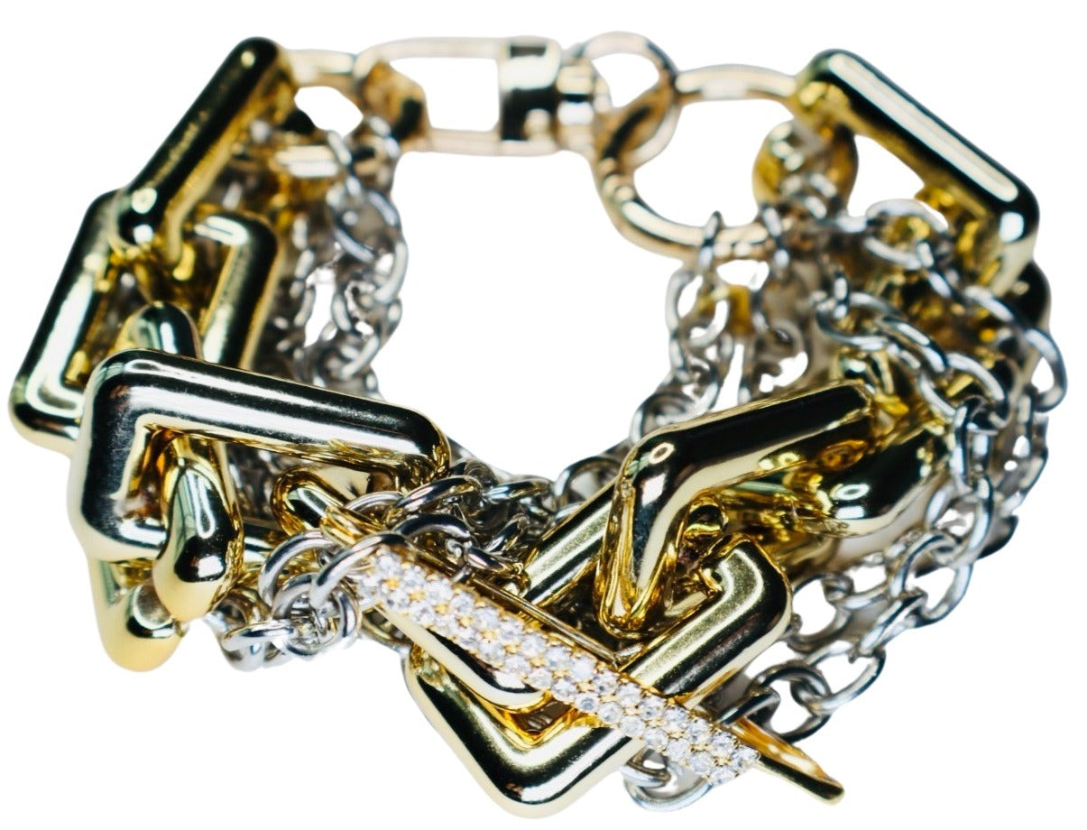 Mixed Metal Bracelets