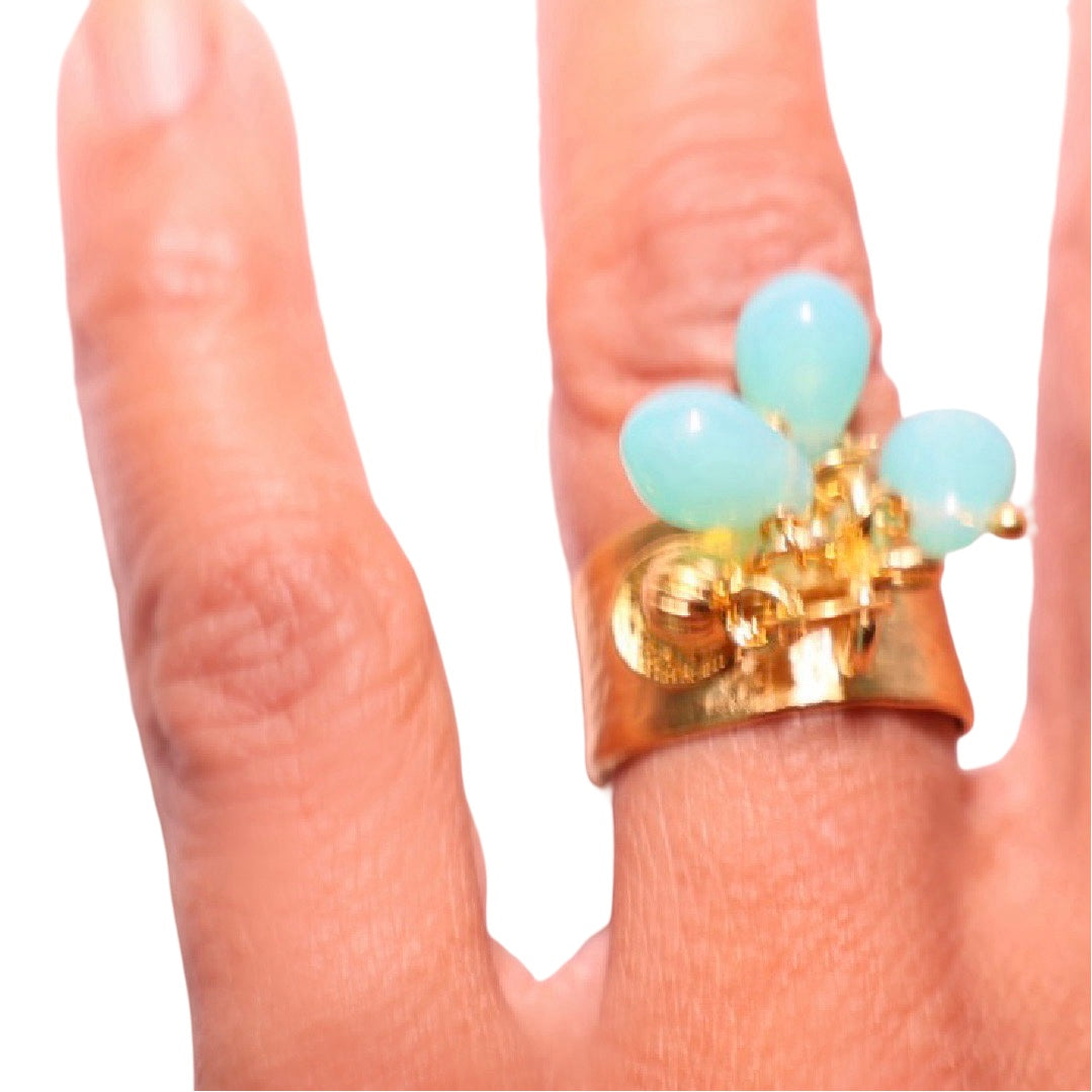 Charm Ring - Beach Sea Ring image 2