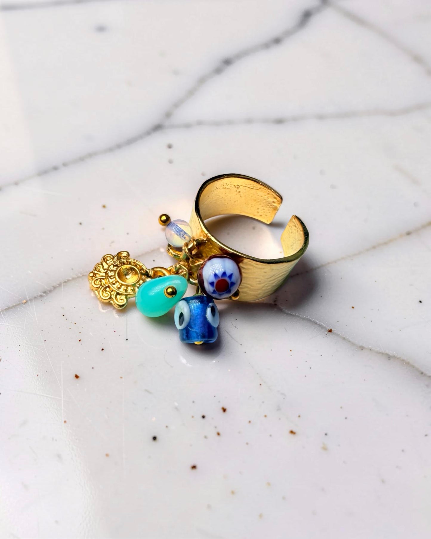 Charm Ring - Evil Eye Beach Ring