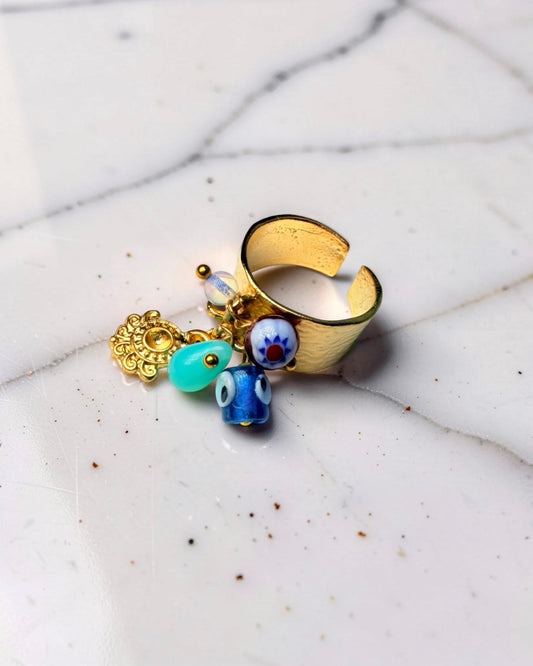 Charm Ring - Evil Eye Beach Ring