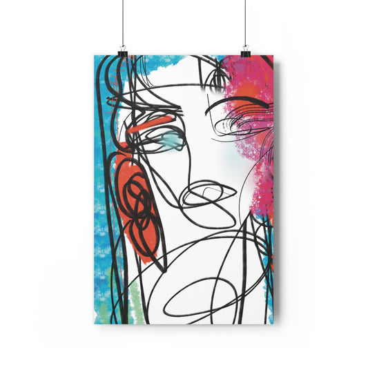 Giclée Art Print - Abstract Lady