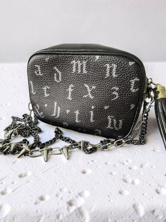 Leather Crossbody - Old English