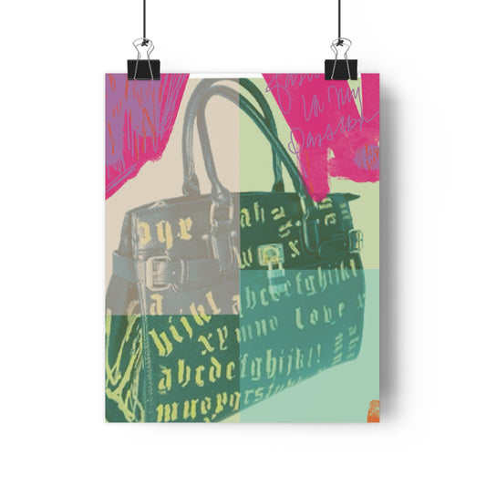 Giclée Art Print - The Vintage Modern Handbag