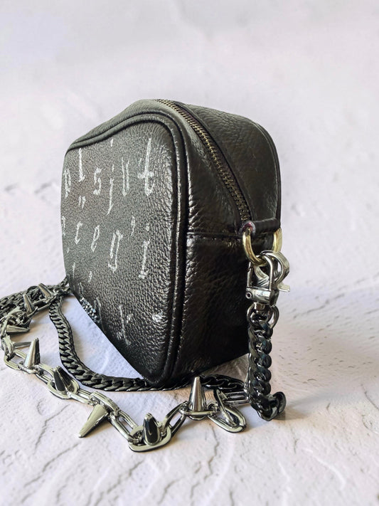 Leather Crossbody - Old English
