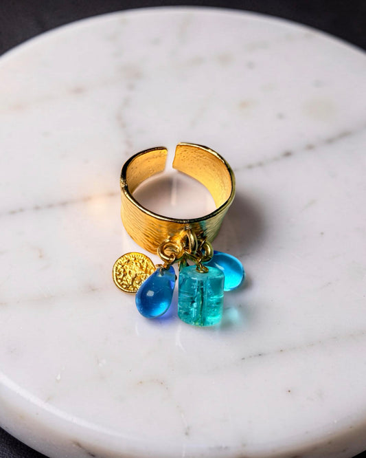 Charm Ring - Sea Breeze