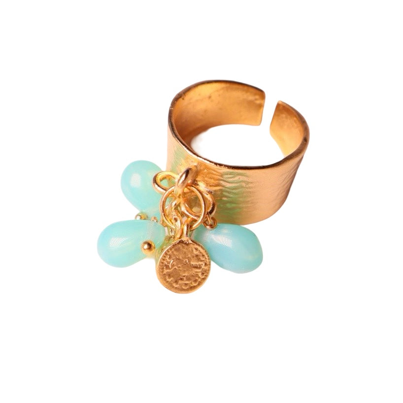 Charm Ring - Beach Sea Ring image 0