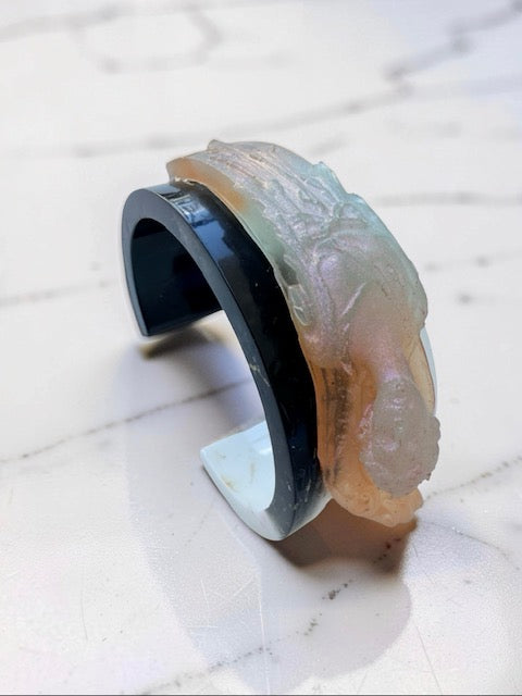 The Ethereal Goddess Cuff - Black & White