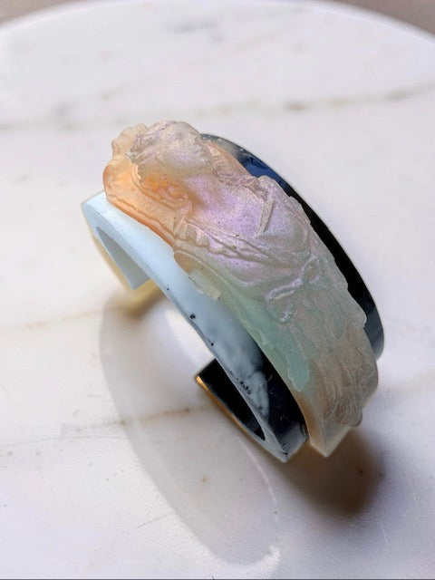 The Ethereal Goddess Cuff - Black & White