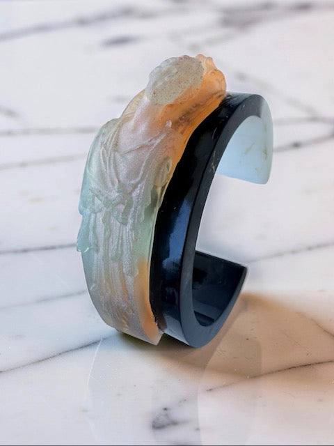 The Ethereal Goddess Cuff - Black & White